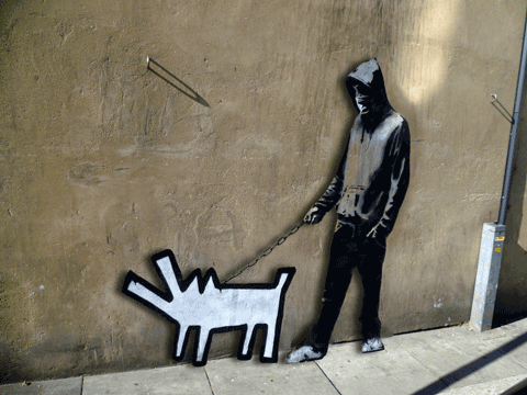 Les graffitis de Banksy en animation - 4