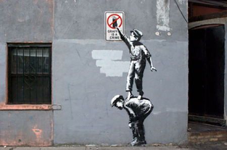 Les graffitis de Banksy en animation - 5