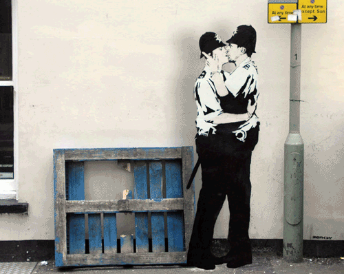 Les graffitis de Banksy en animation - 8