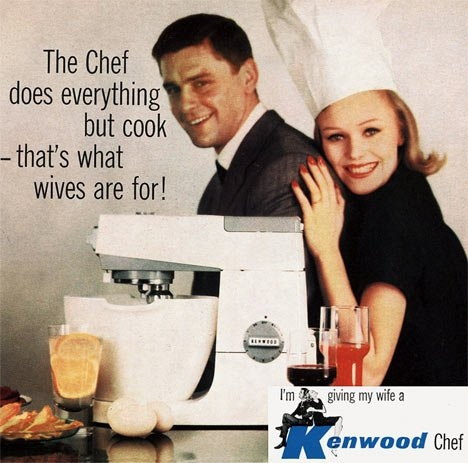 Publicits vintage (Kenwood Chef (1960). 