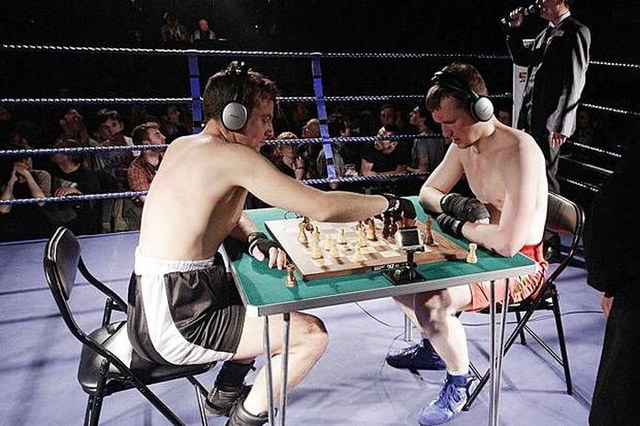 Le Chessboxin, mlange de boxe anglaise et jeu d'checs - 21