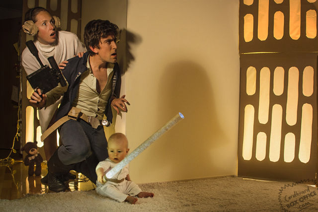 Films revisités avec un bébé (Star Wars)