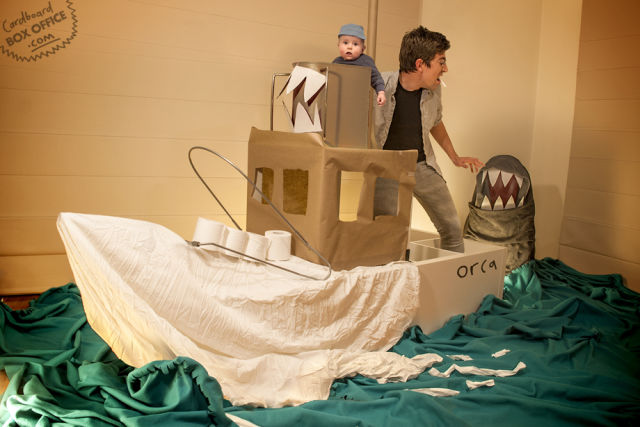 Films revisités avec un bébé (Les dents de la mer (Jaws))